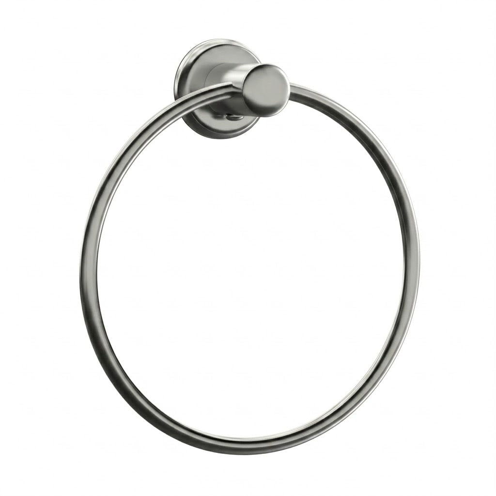 Porta toalha argola inox turim banheiro