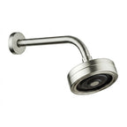 Chuveiro Articulado Autolimpante Redondo 5” Aço Escovado