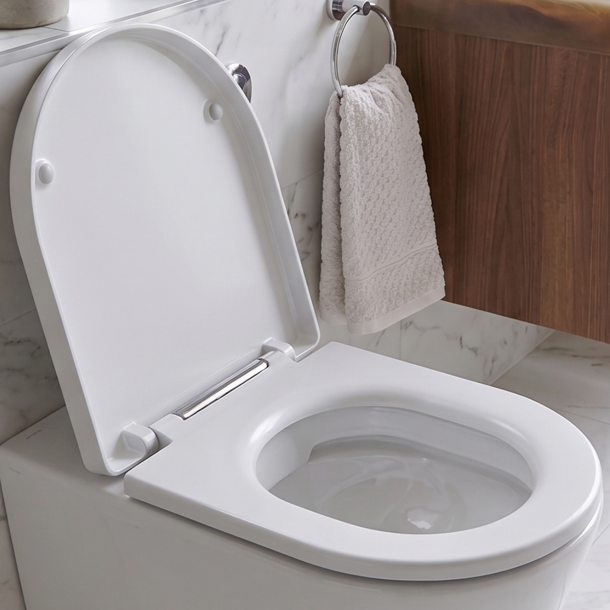 Assento Sanitário Elísio Rexton Soft Close Branco