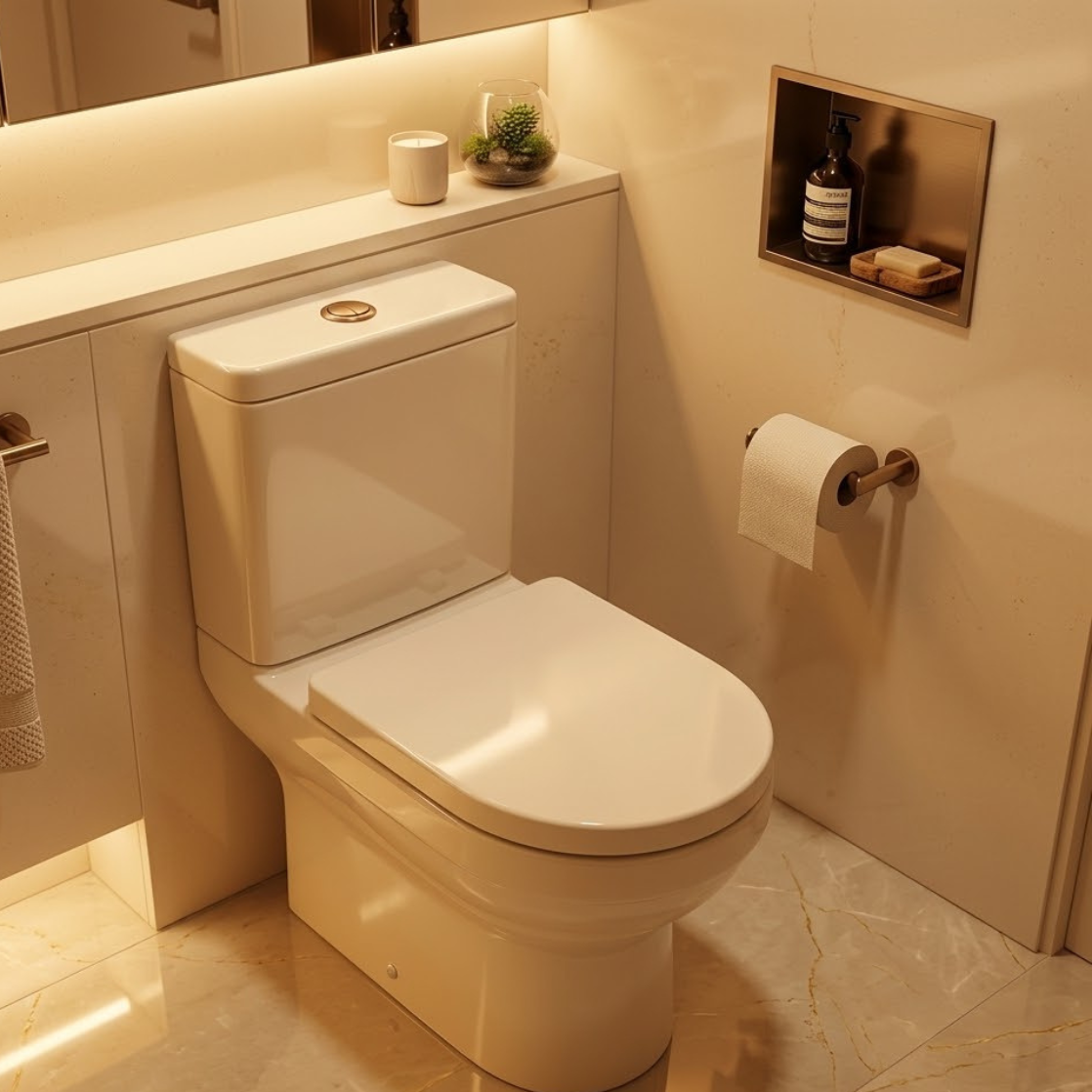 Assento Sanitário Urban Classic Soft Close Branco