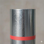 Bobina Galvanizada 30 cm x 25 m