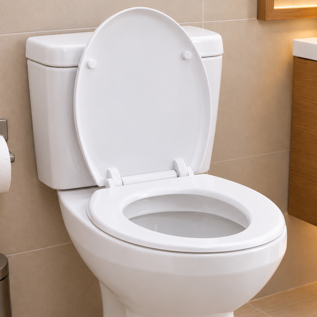 Assento Para Vaso Sanitário Soft Close Quadrado