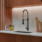 Torneira de bancada Cozinha Metal Gourmet Preto