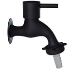 Torneira de Parede Metal Preto Fosco Linha Black