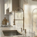 Torneira Gourmet de Bancada com Misturador em Aço Inox 304 Cromada