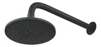 Chuveiro preto fosco redondo Luxo