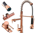 Torneira Gourmet Monocomando Bancada Rosê Gold Cozinha Q/F