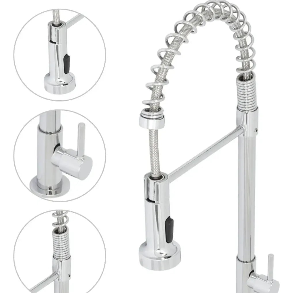 Torneira Gourmet Bancada Monocomando Cromada para Cozinha