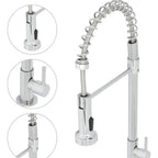 Torneira Gourmet Bancada Monocomando Cromada para Cozinha