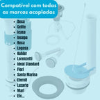 Kit completo convencional caixa de descarga