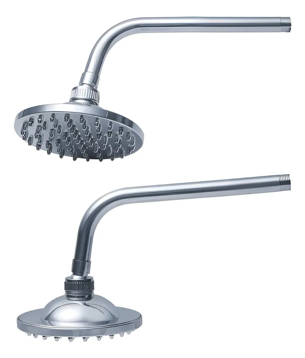 Chuveiro Articulável ABS Cromado 6” Luxo
