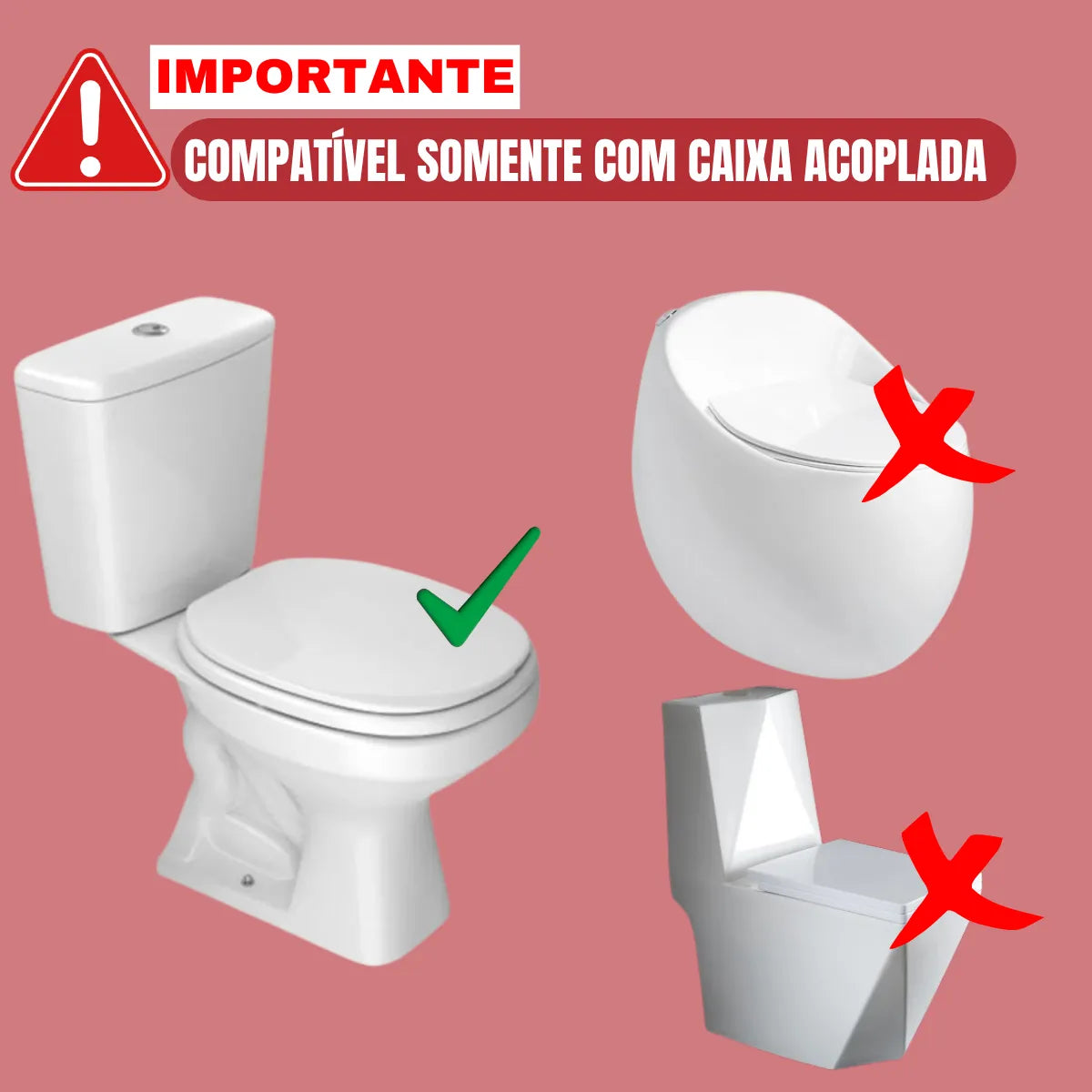 Kit completo duplo acionamento caixa de descarga