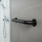 Barra De Apoio Preto Fosco 60 cm para Idoso E Deficiente