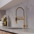 Torneira Gourmet Monocomando Bancada Rosê Gold Cozinha Q/F