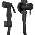 Ducha higiênica metal preto luxo registro e derivação