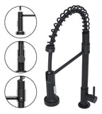 Torneira de bancada Cozinha Metal Gourmet Preto