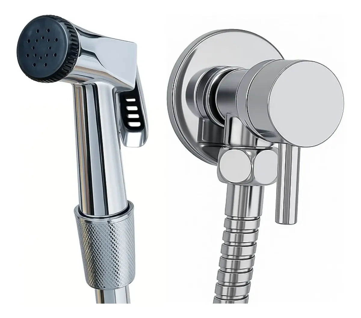 Ducha Higiênica Metal Cromada