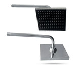 Chuveiro Quadrado Articulável ABS Cromado