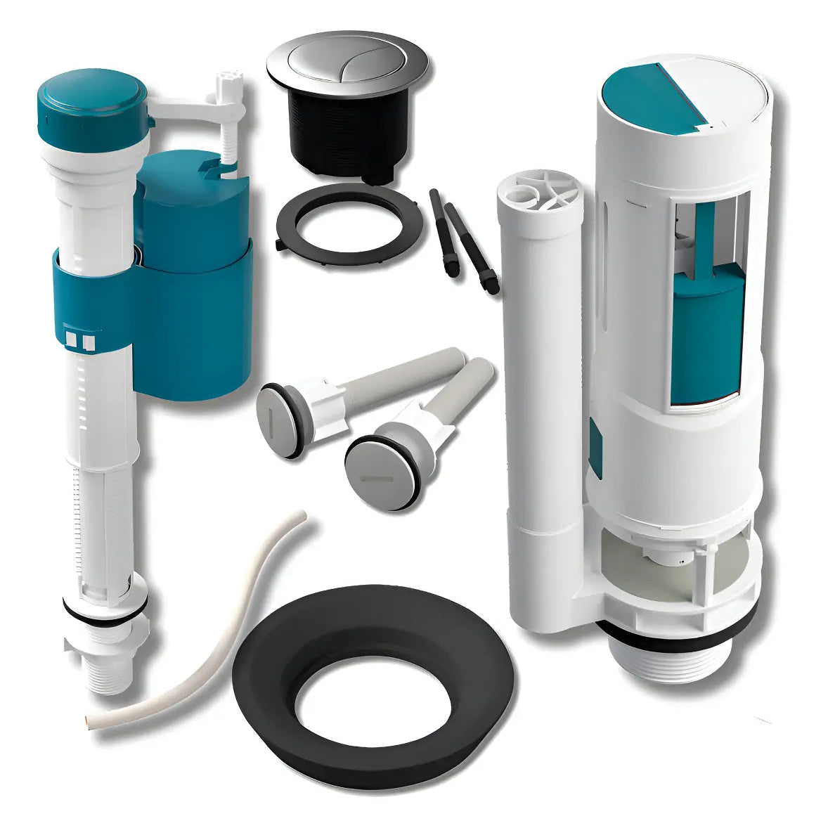 Kit completo duplo acionamento caixa de descarga