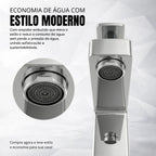 Torneira Bancada Monocomando Cromada para Lavatório Q/F
