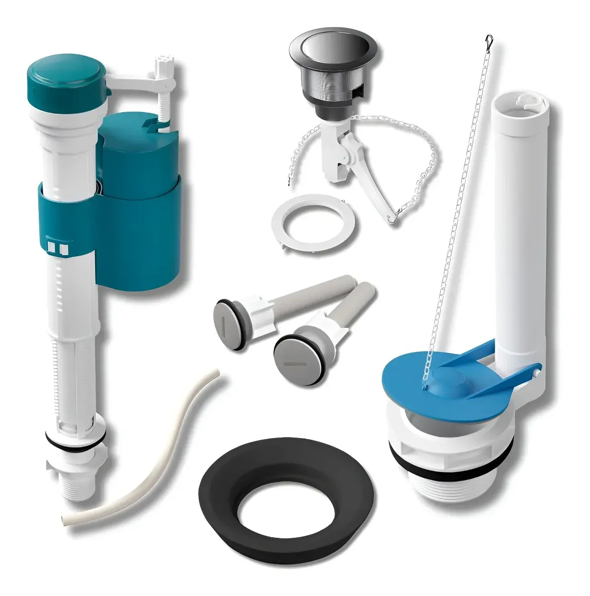 Kit completo convencional caixa de descarga