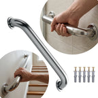 Barra de apoio metal idoso deficiente 40cm