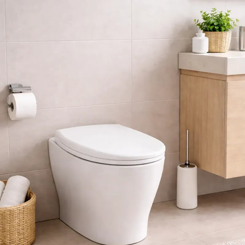 Assento Sanitário Soft Close Quadrado