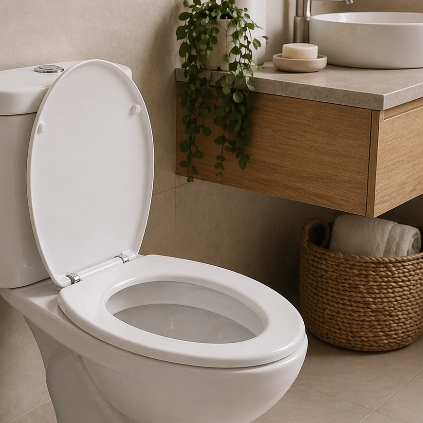 Assento Para Vaso Sanitário Elísio Convencional Soft Close Branco
