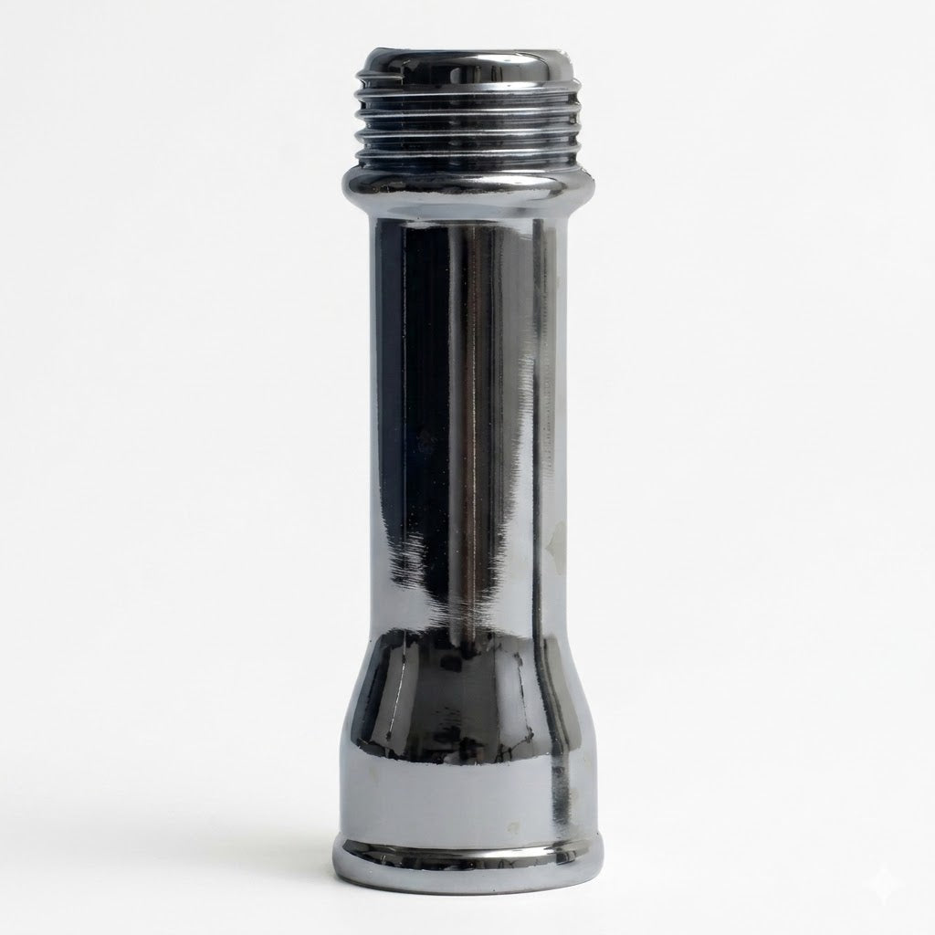Prolongador 1/2 longo 8cm de metal p/ torneira