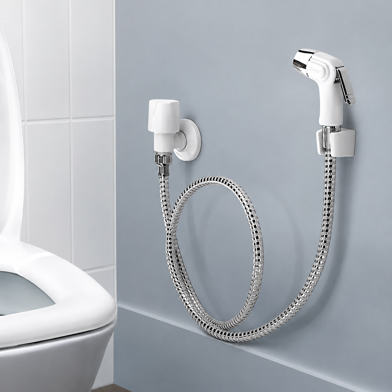 Ducha Higiênica Branca Linha Foz Viqua