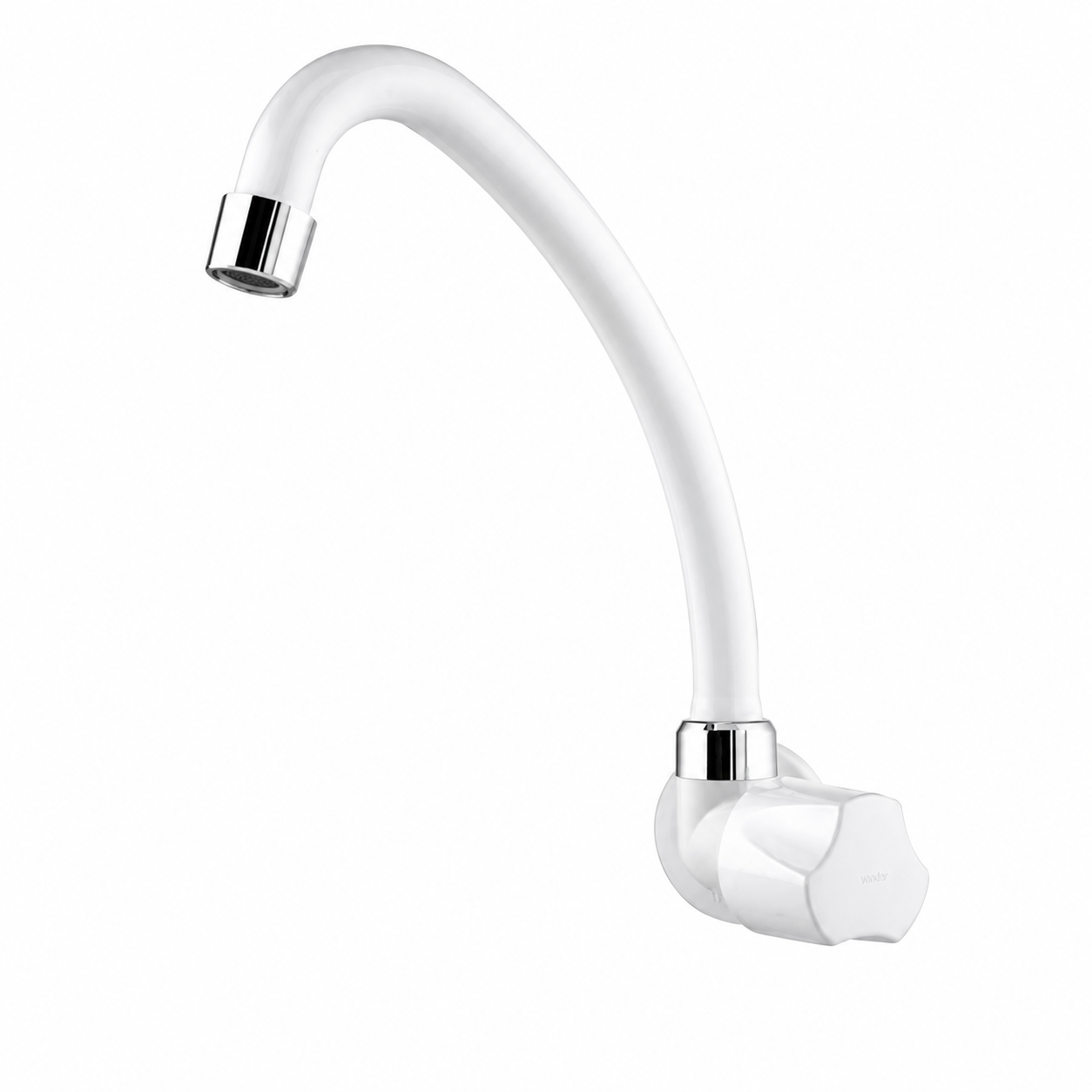 Torneira para Cozinha Parede Linha Foz Branca Viqua